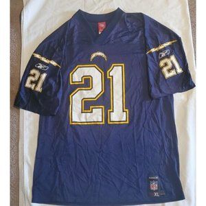 Vintage San Diego Chargers #21 LaDainian TOMLINSON NFL Players Jersey XL Reebok